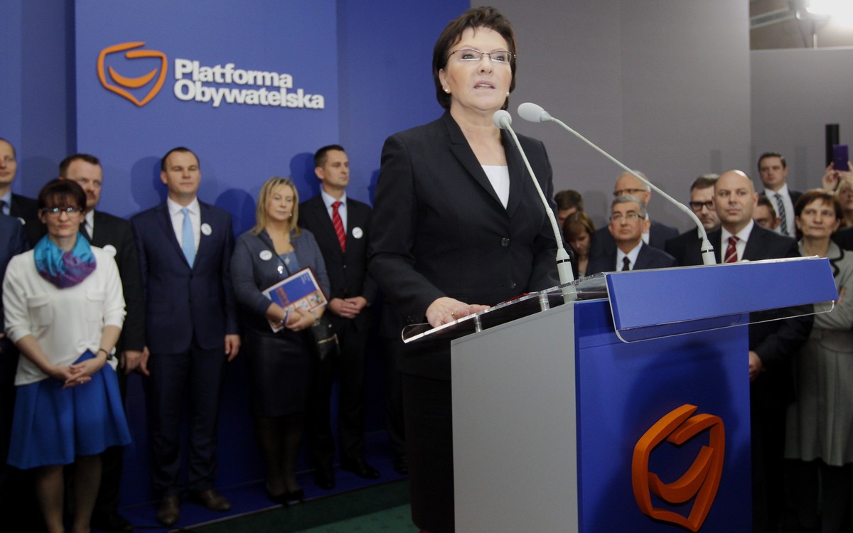 Premier Ewa Kopacz