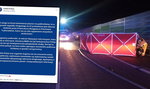 Nowe oświadczenie KWP w sprawie wypadku na A1. Wyjaśniają powiązania między kierowcą bmw a policją