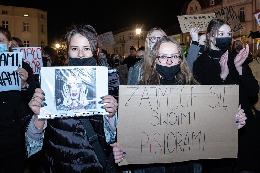 Protesty kobiet w małych miastach. Śrem