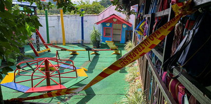 Atak z siekierą w ręku na przedszkolnym placu zabaw. Nie żyje 4 dzieci