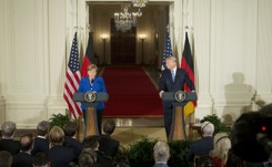 Trump chwali Polskę na konferencji z Merkel. Morawiecki: Dziękuję za te ważne słowa