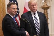 United States President Donald J. Trump and the President of the Republic of Poland Andrzej Duda hold a news conference at The White House