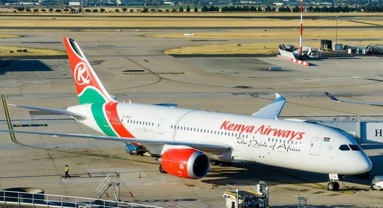 Kenya Airways.