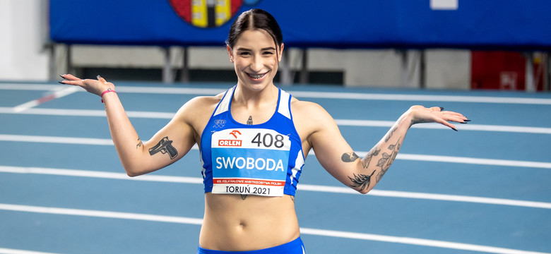 Ewa Swoboda mistrzynią Polski w biegu  na 60 m. Wynik 7,10 drugim w Europie