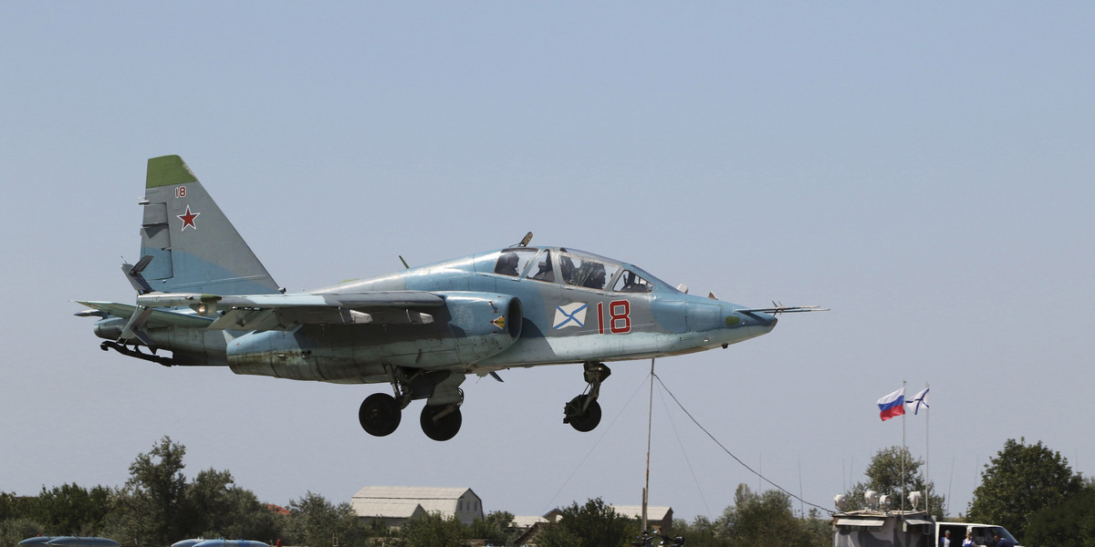 Dowódca wojsk lotniczych: Rosjanie zestrzelili własny samolot bojowy.