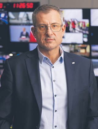 dr Daniel Gorgosz, dyrektor Biura Spraw Korporacyjnych Telewizji Polskiej, likwidator spółki*