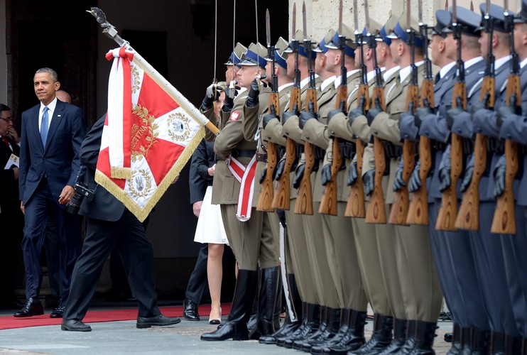 Barack Obama w Warszawie