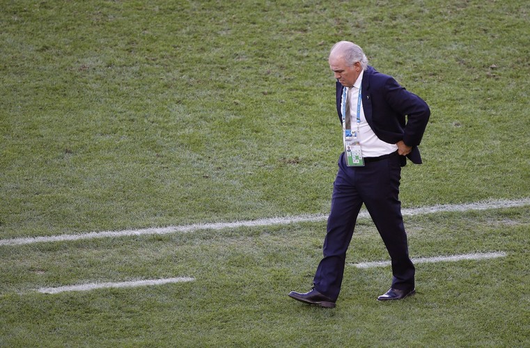 Trener reprezentacji Argentyny Alejandro Sabella
