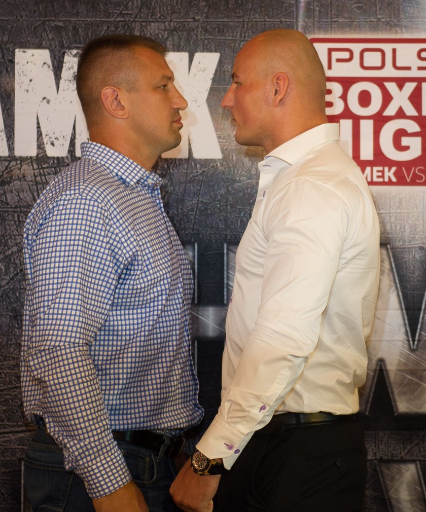 Artur Szpilka z Dawidem Kosteckim nabijają się z Tomasza Adamka