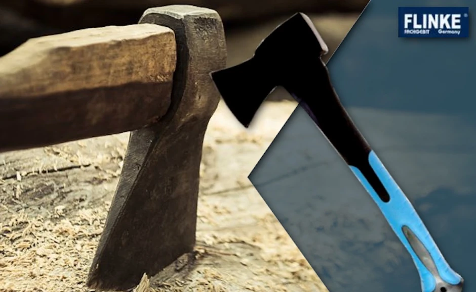 Kvalitetna sekira marke Flinke