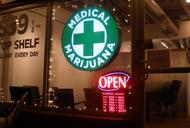 Sklep z marihuaną medyczną w USA.