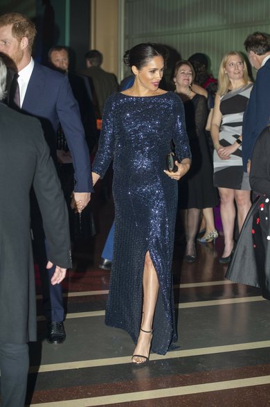 Meghan Markle w Royal Albert Hall w lutym 2019 r.