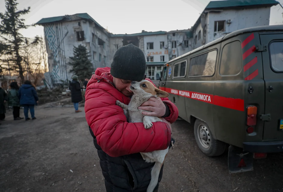 Volnovaha blizu Donjecka, Ukrajina