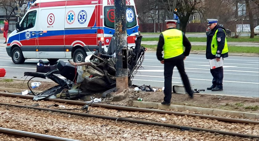 Makabryczny wypadek w Warszawie