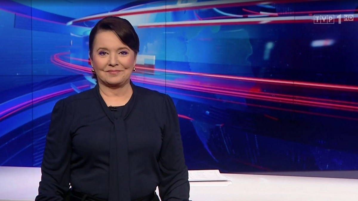 "Wiadomości" TVP: Danuta Holecka nie prowadzi głównego wydania 