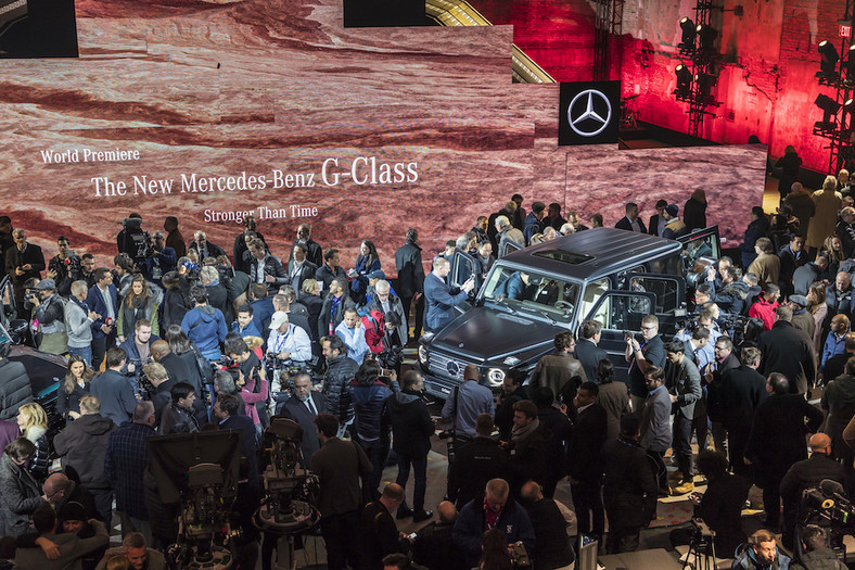 Mercedes klasy G – premiera w Detroit