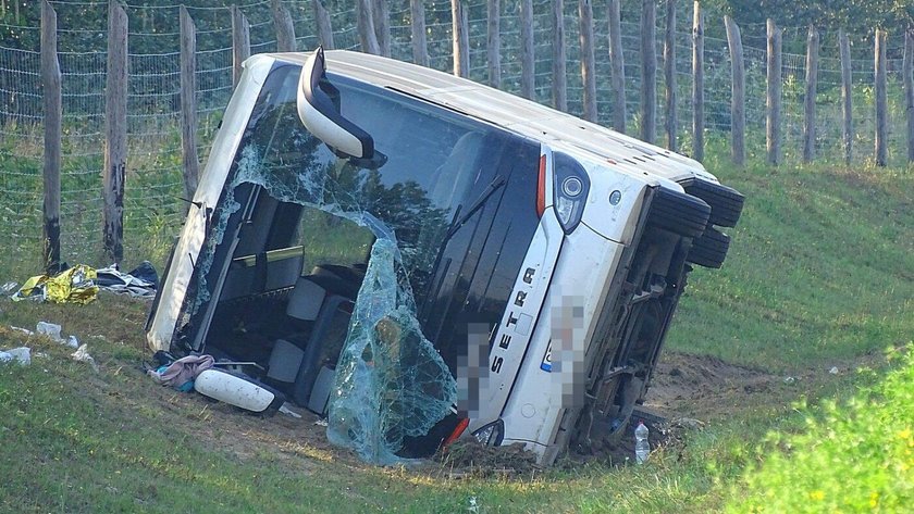 Wypadek polskiego autokaru na Węgrzech. Ujawniono stan rannych