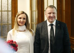 Cztery lata temu Jacek i Joanna Kurscy wzięli ślub. Tak wyglądała ceremonia [FOTO]