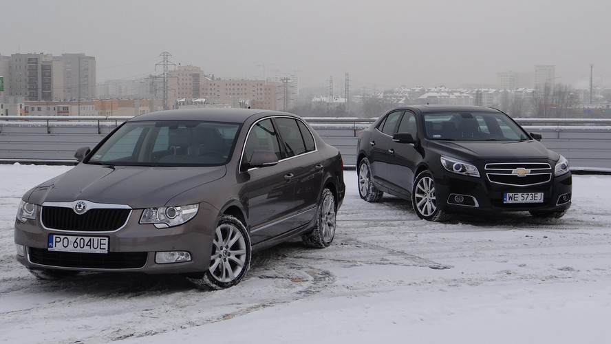 Chevrolet malibu kontra skoda superb