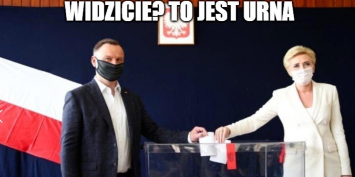 Memy po I turze wyborów prezydenckich 2020