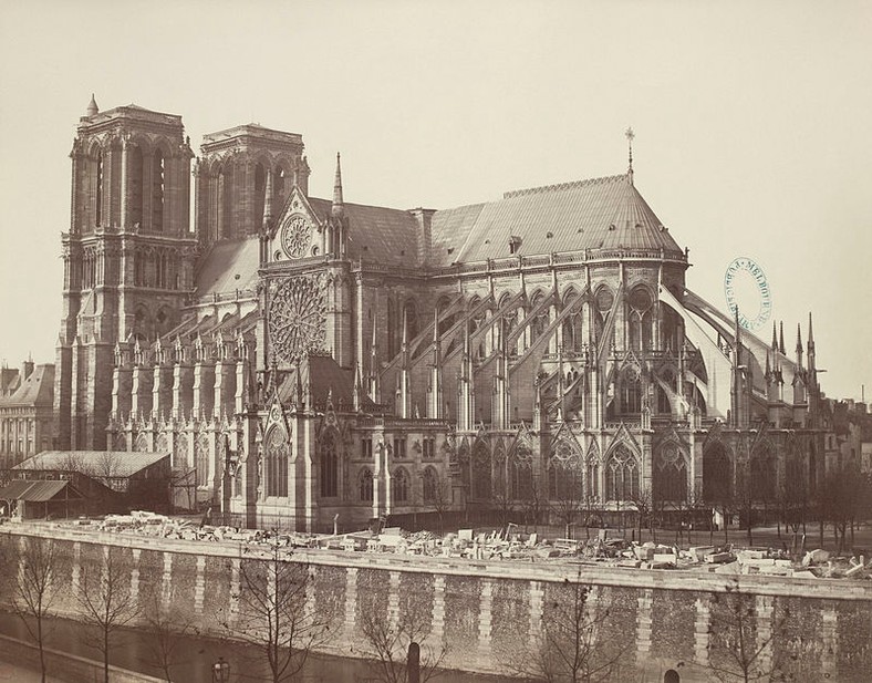 Frères Bisson, Paris - Opposite Notre Dame, ca 1858–60