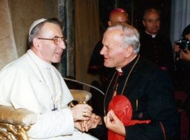 Papież Jan Paweł I i jego następca, Karol Wojtyła