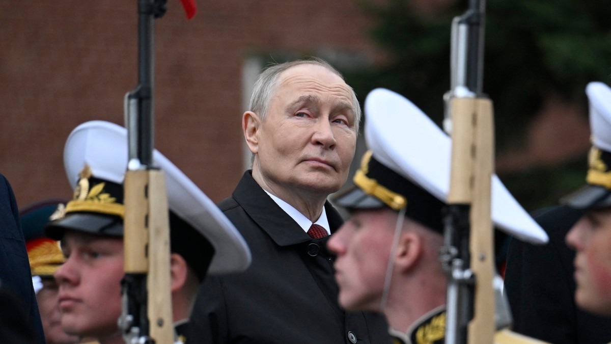 Vladmir Putin na vojnoj paradi