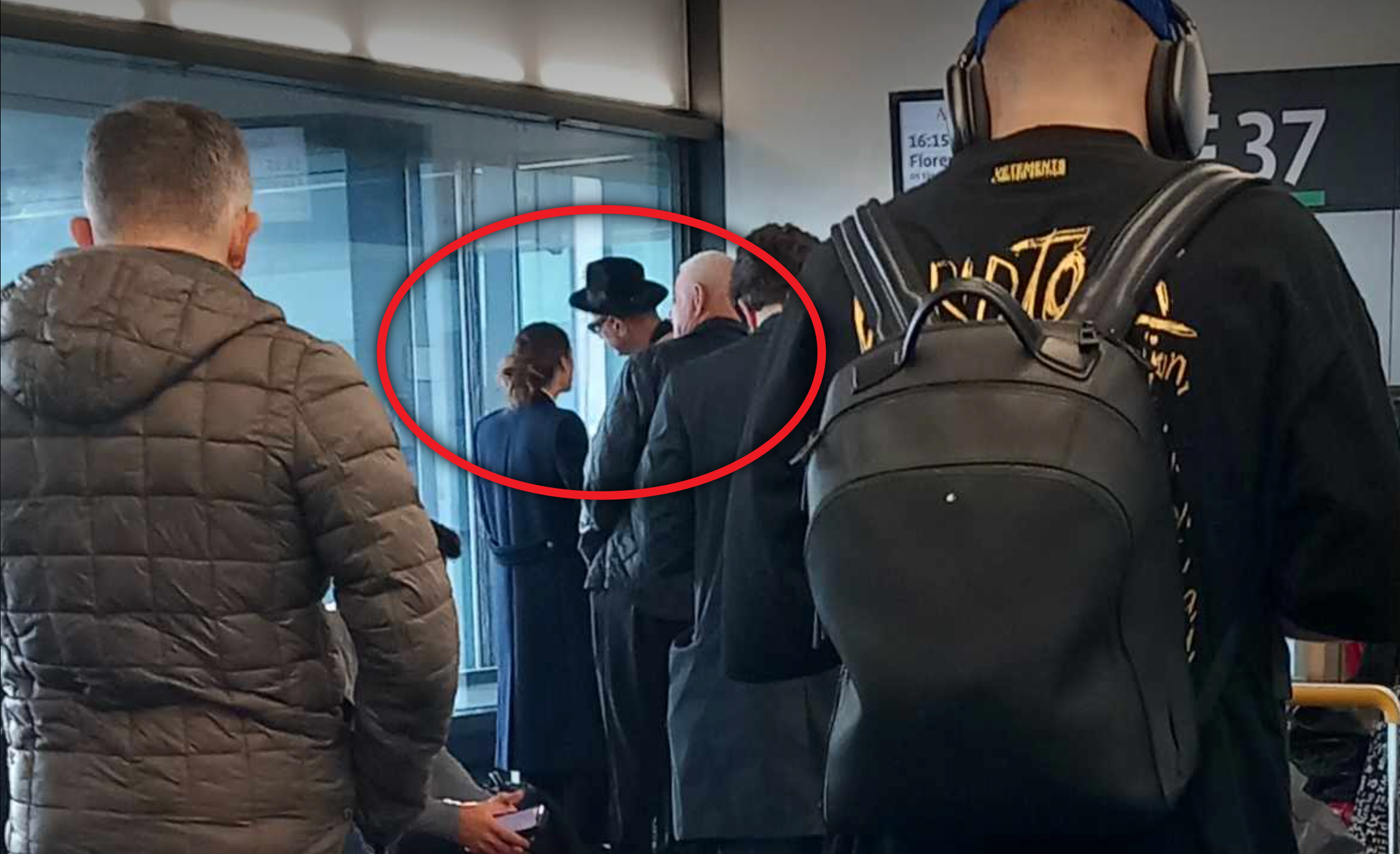 Americký herec Jeff Goldblum cestoval z Viedne do Florencie.