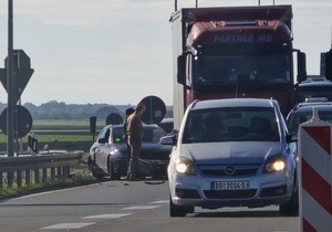 Nezgoda na auto-putu kod Banovaca