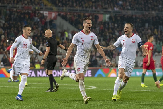 Portugalia - Polska 1:1, Liga Narodów, 20 listopada 2018