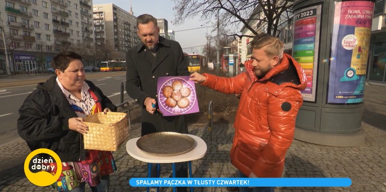 Kadr z "Dzień dobry TVN"