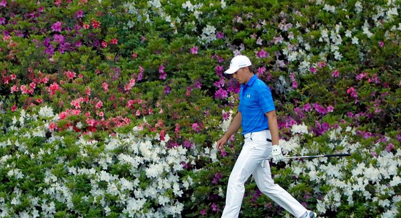 Jordan Spieth at the Masters