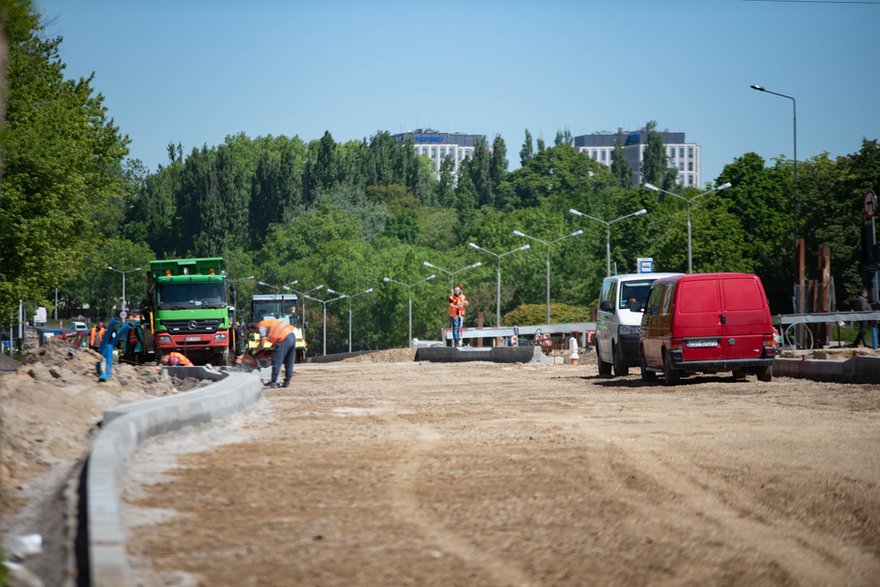 Remont Rydza Śmigłego czerwiec 2020