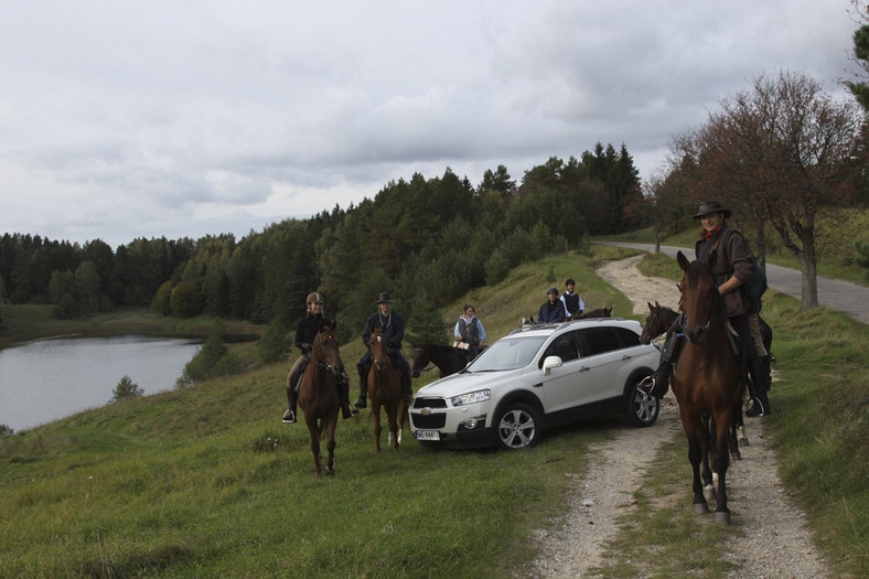 Zwiedzamy okolice Gołdapii z Chevroletem Captivą