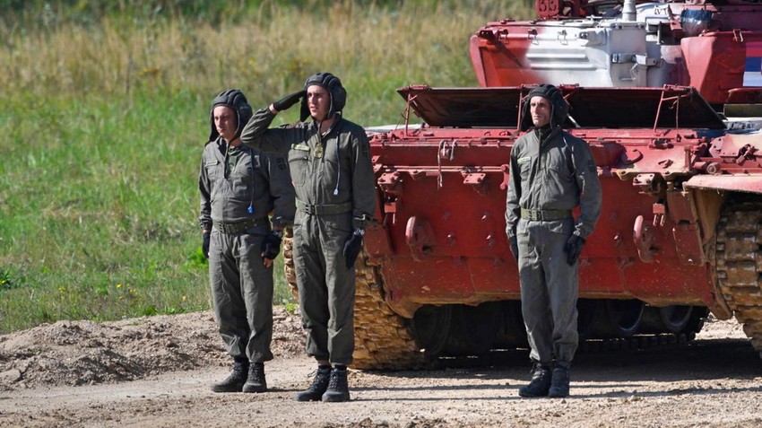 Tenkovski biatlon Vojska Srbije