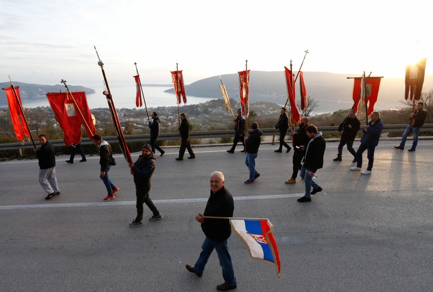 Građani Crne Gore iz svih krajeva zemlje dolazili su na litije