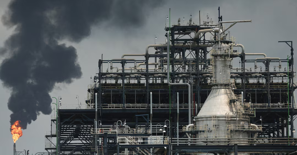 The Dangote Petroleum Refinery in Lagos, Nigeria. Africa’s biggest refinery accepted 52.6 million barrels of crude during
