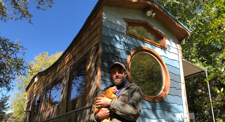 Greg Parham owns Rocky Mountain Tiny Houses, which designs and builds tiny houses in Durango, Colorado. It also offers consulting services and sells tiny house shell builds, DIY kits, and plans for tiny house DIY-ers.