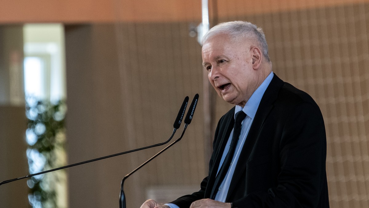 Prezes PiS Jarosław Kaczyński