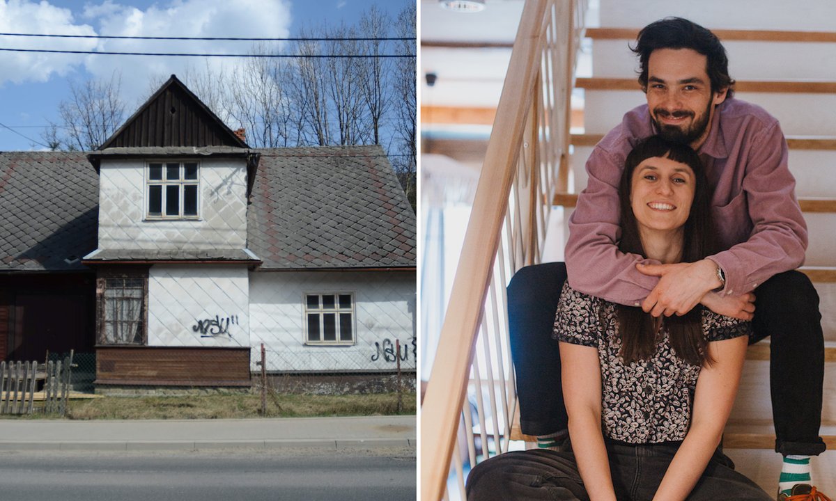 Wyremontowali stary dom w Beskidach. "Nikt nie był tak szalony"