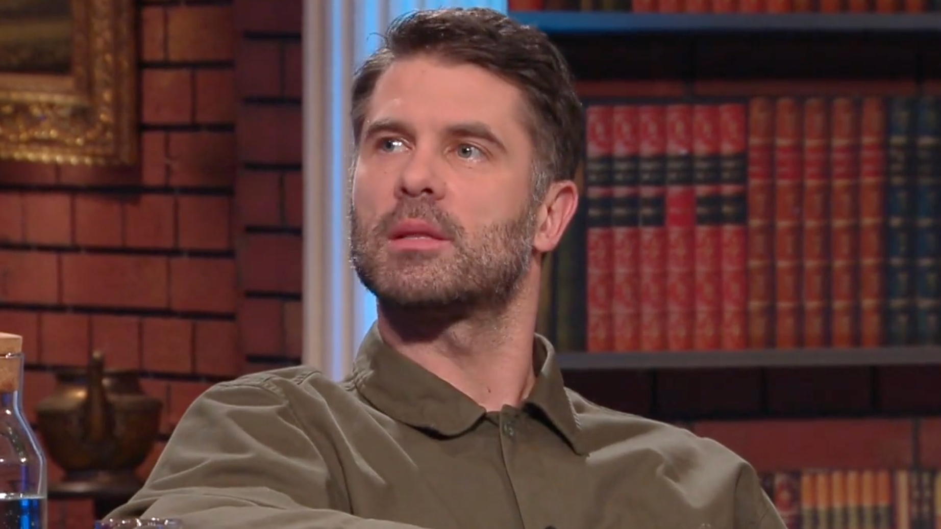 Ján Dobrík v talkšou Neskoro večer.