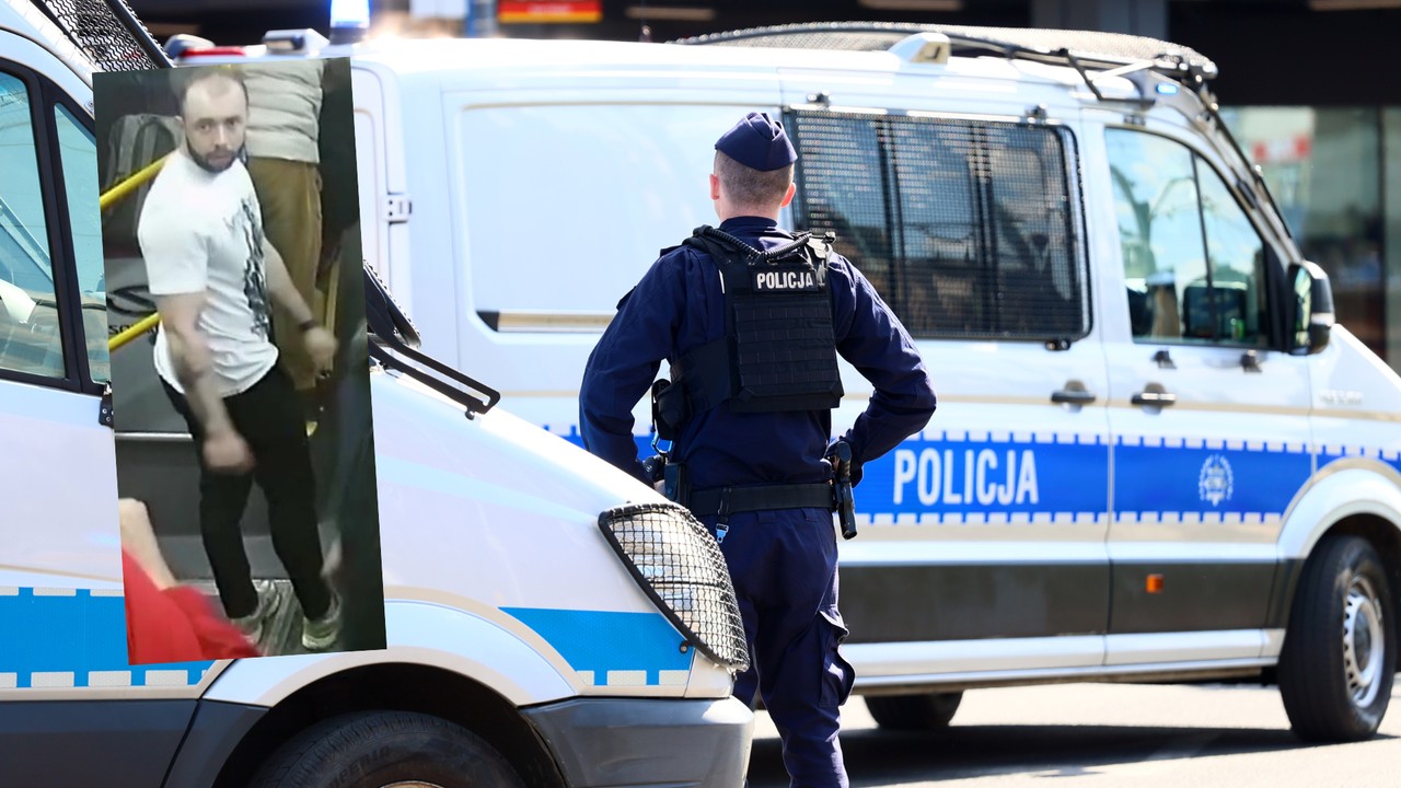 Wszedł do autobusu i przeprosił jedną z pasażerek. Teraz szuka go policja