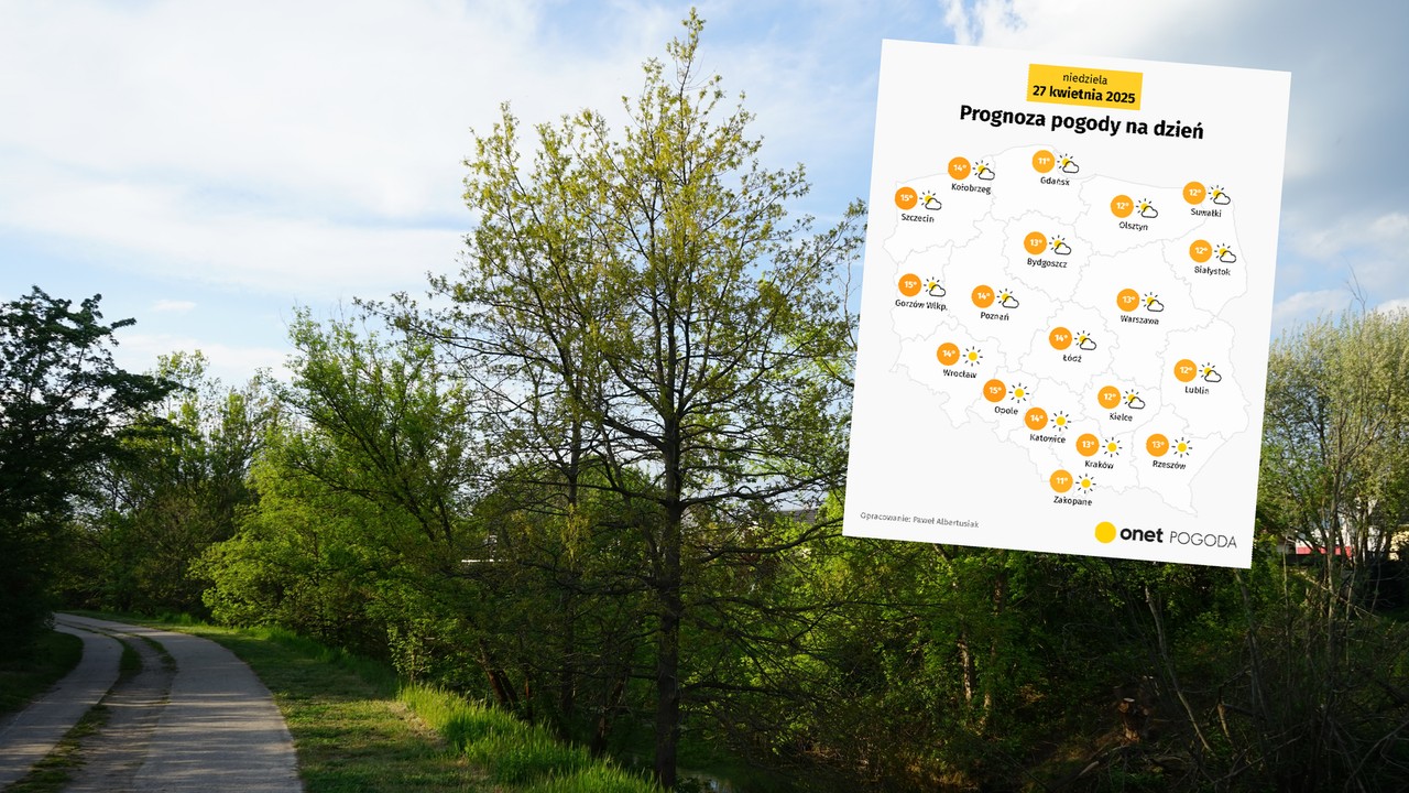 Dziś pomimo słońca temperatura nie zachwyci. Polskę zdominuje chłodna masa powietrza [POGODA]