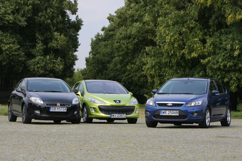 Fiat Bravo kontra Peugeot 308 i Ford Forcus - tanie, oszczędne, czy także trwałe?