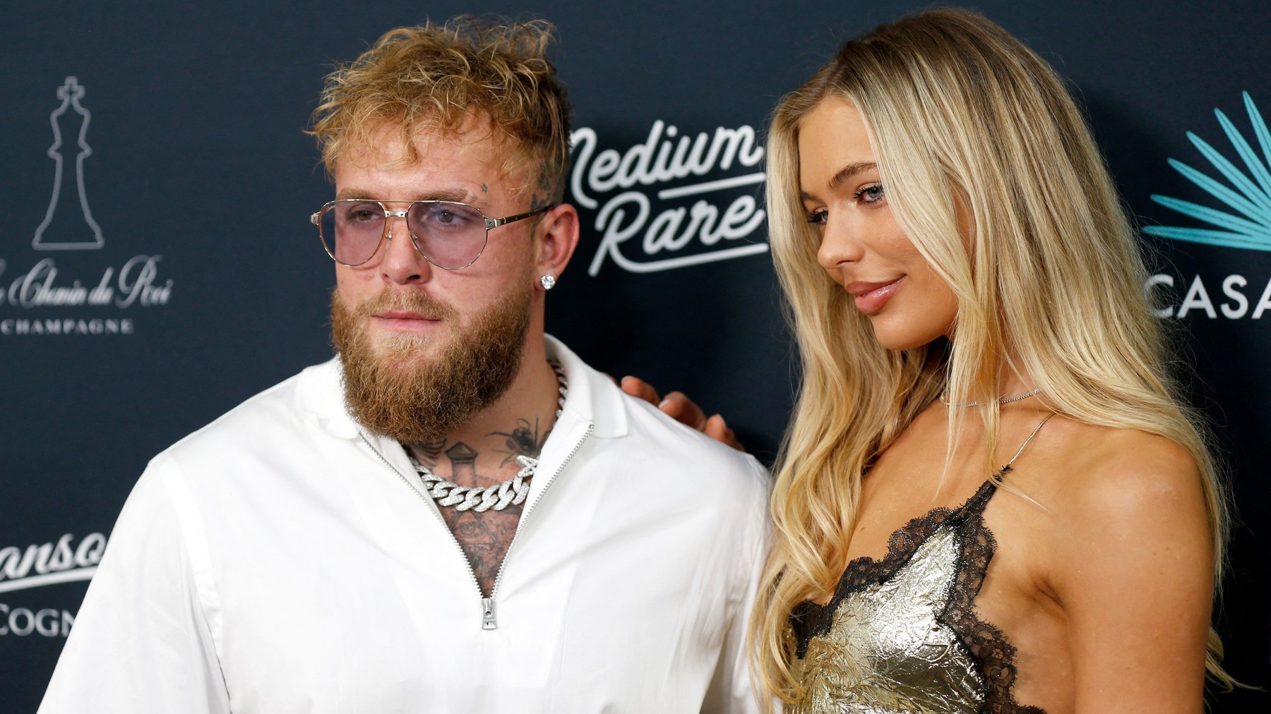 Jake Paul a Jutta Leerdam. 