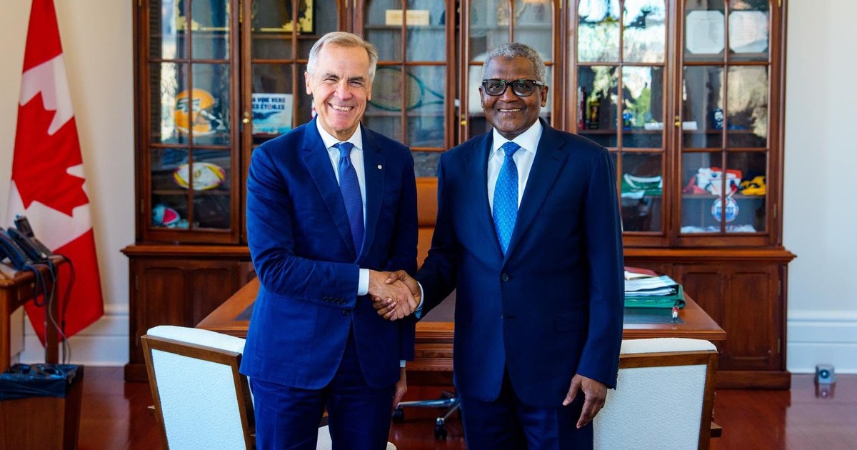 Africa’s richest man, Aliko Dangote, turns his sights to North America as he sells Africa to the Canadian Prime Minister