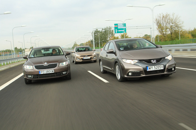 Honda Civic kontra Hyundai i30 i Skoda Octavia - atrakcyjne używane pięcioletnie kompakty