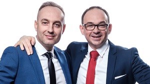 Marek Rostkowski i Bartłomiej Glinka, założyciele Omida Group