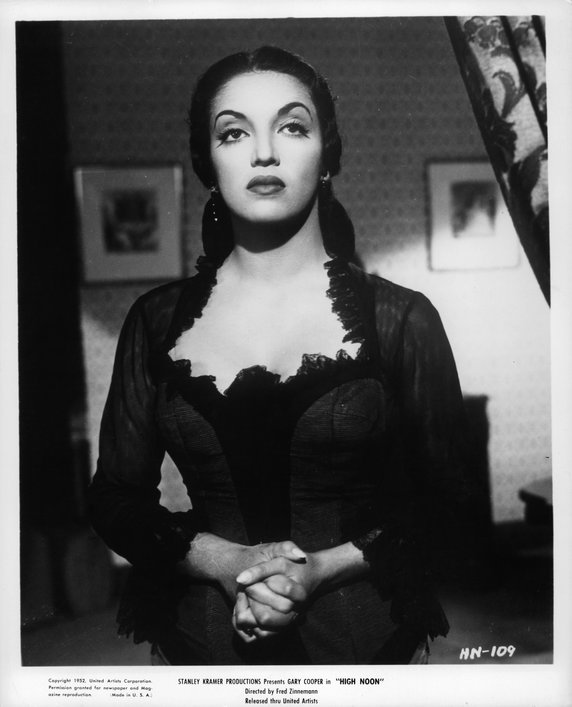 Katy Jurado w filmie "W samo południe" (1952)