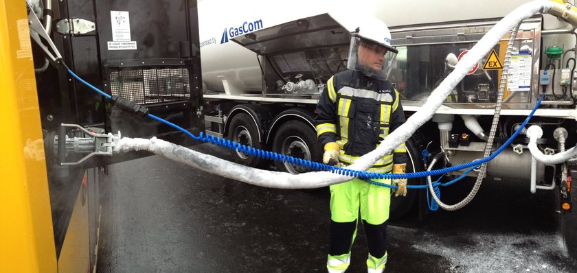 Autobusy na gaz wyjadą na Warszawę